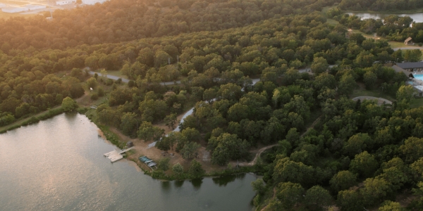 Areal view of 9Ranch in West Tulsa